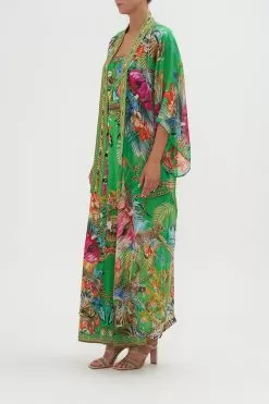 KIMONO LAYER WITH COLLAR CURIOUS AND CURIOUSER -Fashion Store CAMILLA 00023431 KIMONO LAYER WITH COLLAR CURIOUS AND CURIOUSER 2