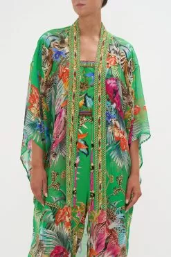 KIMONO LAYER WITH COLLAR CURIOUS AND CURIOUSER -Fashion Store CAMILLA 00023431 KIMONO LAYER WITH COLLAR CURIOUS AND CURIOUSER 4