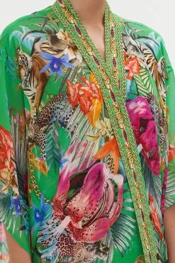 KIMONO LAYER WITH COLLAR CURIOUS AND CURIOUSER -Fashion Store CAMILLA 00023431 KIMONO LAYER WITH COLLAR CURIOUS AND CURIOUSER 5