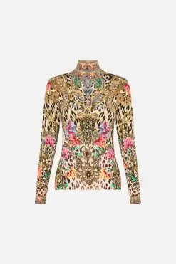 JERSEY TURTLENECK QUEEN ATLANTIS 12 JERSEY TURTLENECK QUEEN ATLANTIS -Fashion Store CAMILLA 00023454 JERSEY TURTLENECK QUEEN ATLANTIS GHOST