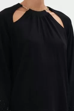 CHAIN DETAIL CUT OUT JUMPER ROLE CALL -Fashion Store CAMILLA 00023461 CHAIN DETAIL CUT OUT JUMPER ROLE CALL 5