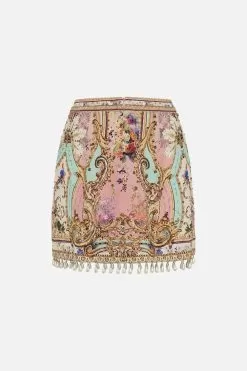 MINI SKIRT LETTERS FROM THE PINK ROOM -Fashion Store CAMILLA 00023566 MINI SKIRT LETTERS FROM THE PINK ROOM GHOST 2