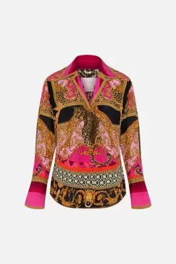 PYJAMA SHIRT CIAO PALAZZO -Fashion Store CAMILLA 00023577 PYJAMASHIRT CIAOPALAZZO GHOST 1