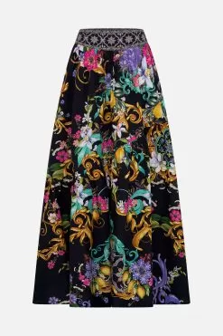 SKIRT WITH SHAPED SEAM MEET ME IN MARCHESA 10 SKIRT WITH SHAPED SEAM MEET ME IN MARCHESA -Fashion Store CAMILLA 00023667 SKIRT WITH SHAPED SEAM MEET ME IN MARCHESA GHOST 1