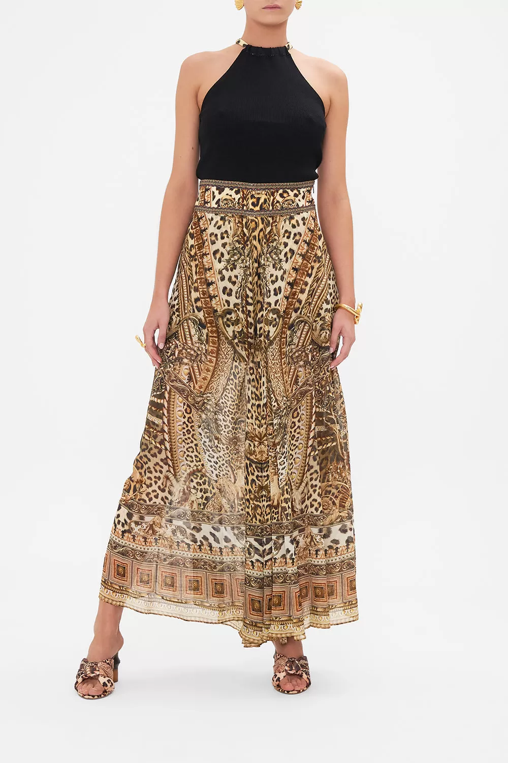 SHEER WIDE LEG PANT STANDING OVATION 3 SHEER WIDE LEG PANT STANDING OVATION