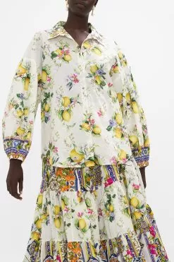 BALLOON SLEEVE SHIRT BLOUSE CATERINA SPRITZ 12 BALLOON SLEEVE SHIRT BLOUSE CATERINA SPRITZ -Fashion Store CAMILLA 00023762 BALLOON SLEEVE SHIRT BLOUSE CATERINA SPRITZ 4