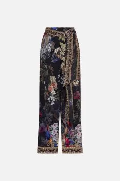 SCARF BELT WIDE LEG PANT PLAY YOUR CARDS RIGHT 11 SCARF BELT WIDE LEG PANT PLAY YOUR CARDS RIGHT -Fashion Store CAMILLA 00023784 SCARF BELT WIDE LEG PANT PLAY YOUR CARDS RIGHT GHOST 1