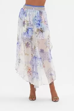 CURVED HEM PANT PAINT ME POSITANO -Fashion Store CAMILLA 00023810 CURVED HEM PANT PAINT ME POSITANO 4