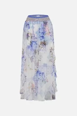 CURVED HEM PANT PAINT ME POSITANO -Fashion Store CAMILLA 00023810 CURVED HEM PANT PAINT ME POSITANO GHOST 1