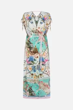 DRAWCORD SHOULDER LAYER AMALFI LULLABY 10 DRAWCORD SHOULDER LAYER AMALFI LULLABY -Fashion Store CAMILLA 00023890 DRAWCORD SHOULDER LAYER AMALFI LULLABY GHOST 1