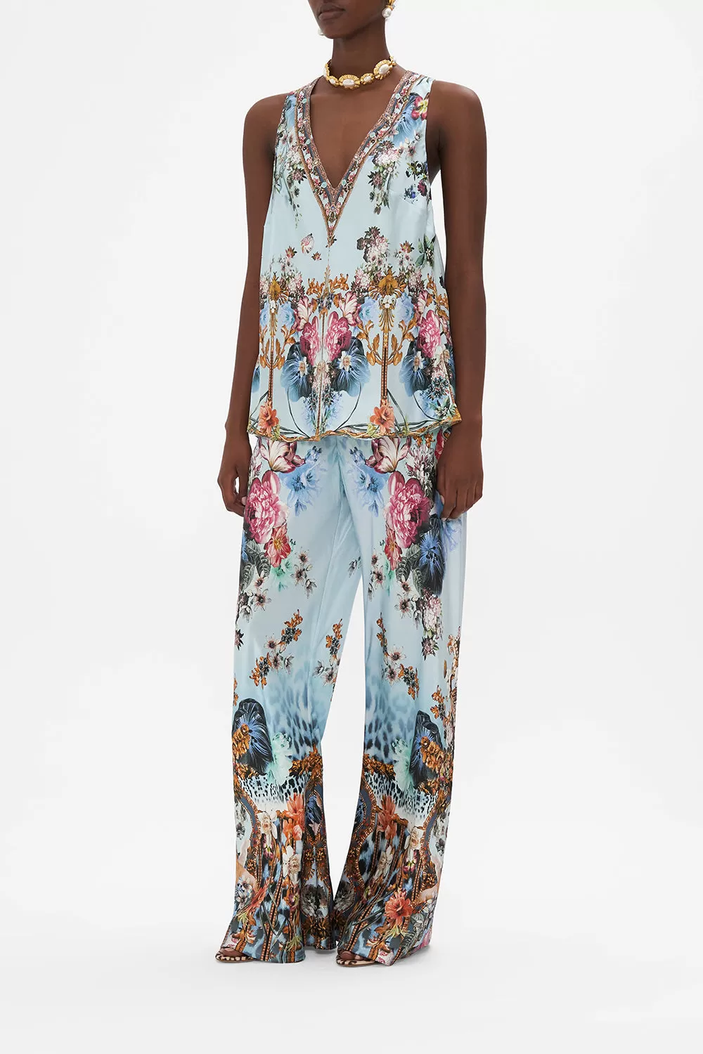 V NECK TOP WITH KNOT BACK LETTERS TO LEO 6 V NECK TOP WITH KNOT BACK LETTERS TO LEO - Image 4