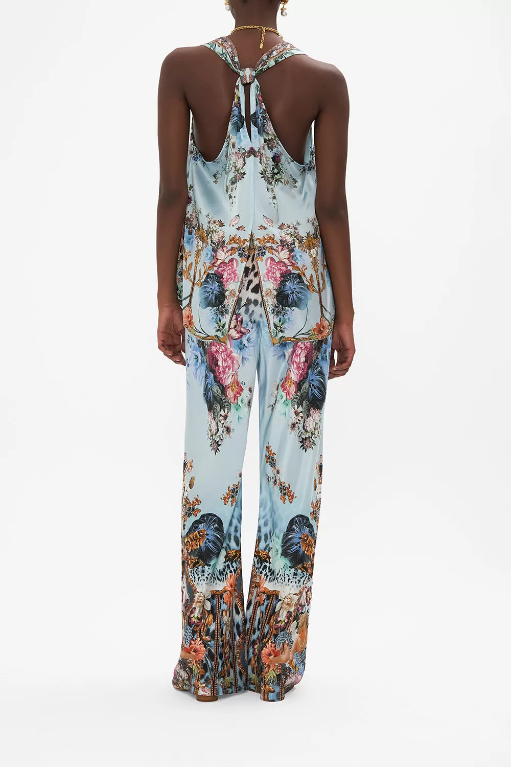 V NECK TOP WITH KNOT BACK LETTERS TO LEO 4 V NECK TOP WITH KNOT BACK LETTERS TO LEO - Image 2