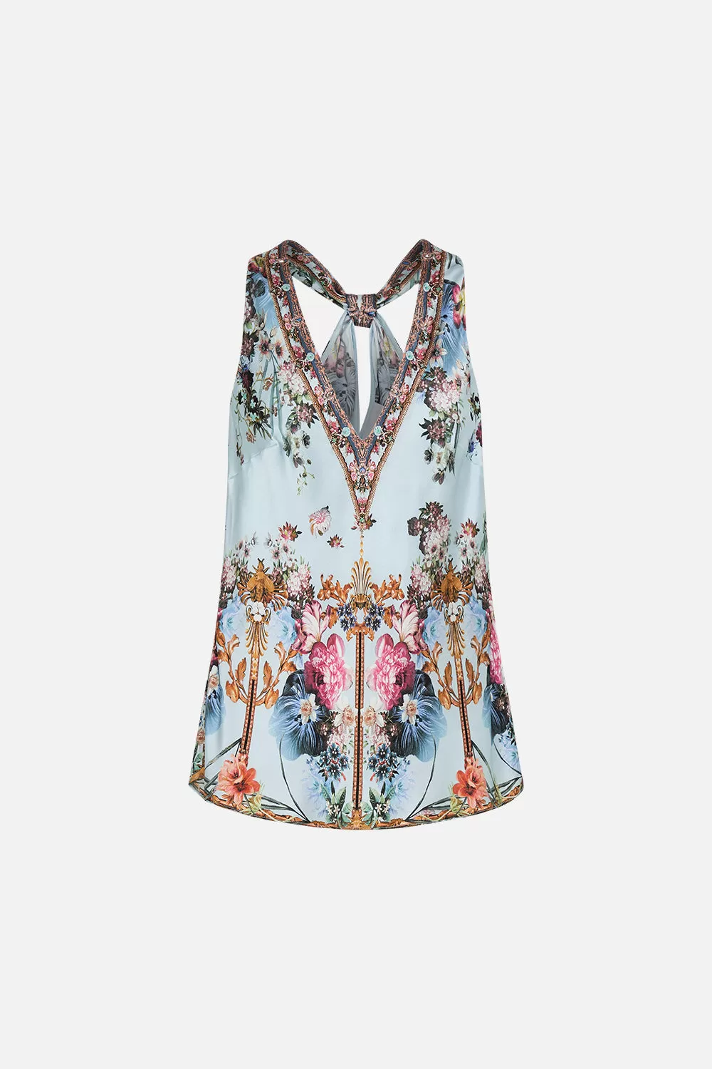 V NECK TOP WITH KNOT BACK LETTERS TO LEO 5 V NECK TOP WITH KNOT BACK LETTERS TO LEO - Image 3