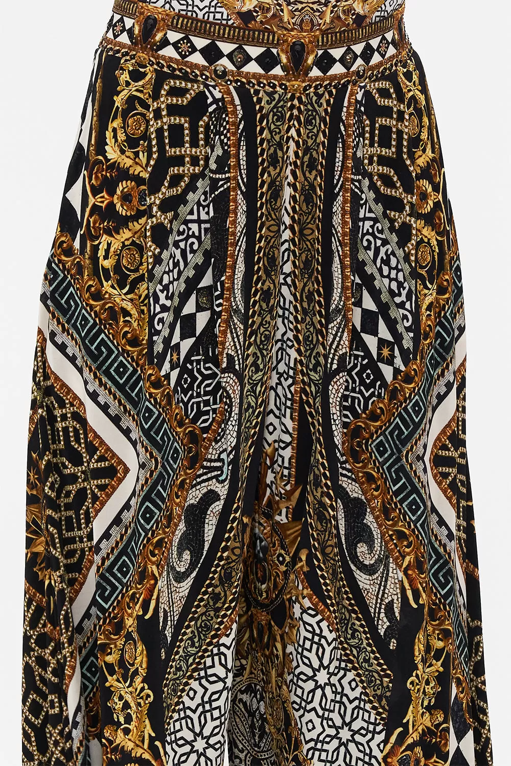 JERSEY DRAPE PANT WITH POCKET LOOK UP TESORO - Image 6