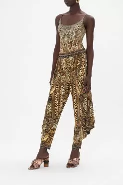 JERSEY DRAPE PANT WITH POCKET STANDING OVATION -Fashion Store CAMILLA 00023936 JERSEY DRAPE PANT WITH POCKET STANDING OVATION 2