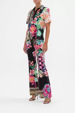 JERSEY FLARE PANT PRINTED PRIMA VERA -Fashion Store CAMILLA 00023972 JERSEY FLARE PANT PRINTED PRIMA VERA 2