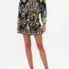 SHORT SHIRRED SKIRT MEET ME IN MARCHESA 1 SHORT SHIRRED SKIRT MEET ME IN MARCHESA -Fashion Store CAMILLA 00024061 SHORT SHIRRED SKIRT MEET ME IN MARCHESA 1