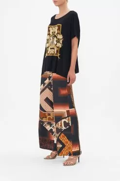 LOOSE FIT ROUND NECK TEE - BLACK FEELING FRESCO 12 LOOSE FIT ROUND NECK TEE - BLACK FEELING FRESCO -Fashion Store CAMILLA 00024105 FEELINGFRESCO LOOSEFITROUNDNECKTEE 2 905e7d55 b7db 4842 9ee9 4a33cb5987ea