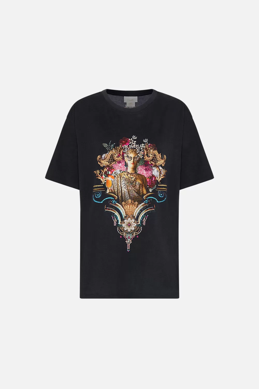 ORGANIC COTTON OVERSIZE BAND TEE A NIGHT AT THE OPERA - Image 3