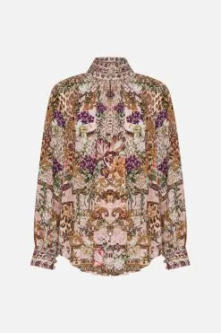 RAGLAN BUTTON UP SHIRT BAMBINO BLISS -Fashion Store CAMILLA 00024142 RAGLAN BUTTON UP SHIRT BAMBINO BLISS GHOST