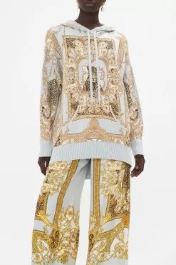 KNIT HOODIE PALAZZO PRIDE -Fashion Store CAMILLA 00024169 KNIT HOODIE PALAZZO PRIDE 4