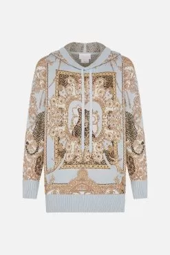 KNIT HOODIE PALAZZO PRIDE -Fashion Store CAMILLA 00024169 KNIT HOODIE PALAZZO PRIDE GHOST