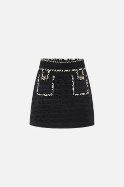 MOD POCKET MINI SKIRT CIAO PALAZZO -Fashion Store CAMILLA 00024194 MODPOCKETMINISKIRT CIAOPALAZZO GHOST 1