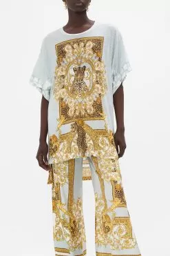 PANELLED SIDE SPLIT TEE PALAZZO PRIDE -Fashion Store CAMILLA 00024209 PANELLED SIDE SPLIT TEE PALAZZO PRIDE 4