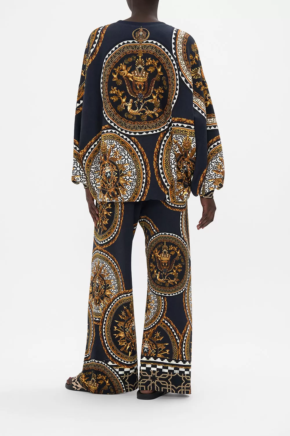 TUCK DETAIL SWEATER DUOMO KALEIDO 4 TUCK DETAIL SWEATER DUOMO KALEIDO - Image 2