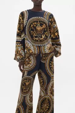 TUCK DETAIL SWEATER DUOMO KALEIDO 13 TUCK DETAIL SWEATER DUOMO KALEIDO -Fashion Store CAMILLA 00024219 TUCK DETAIL SWEATER DUOMO KALEIDO 4