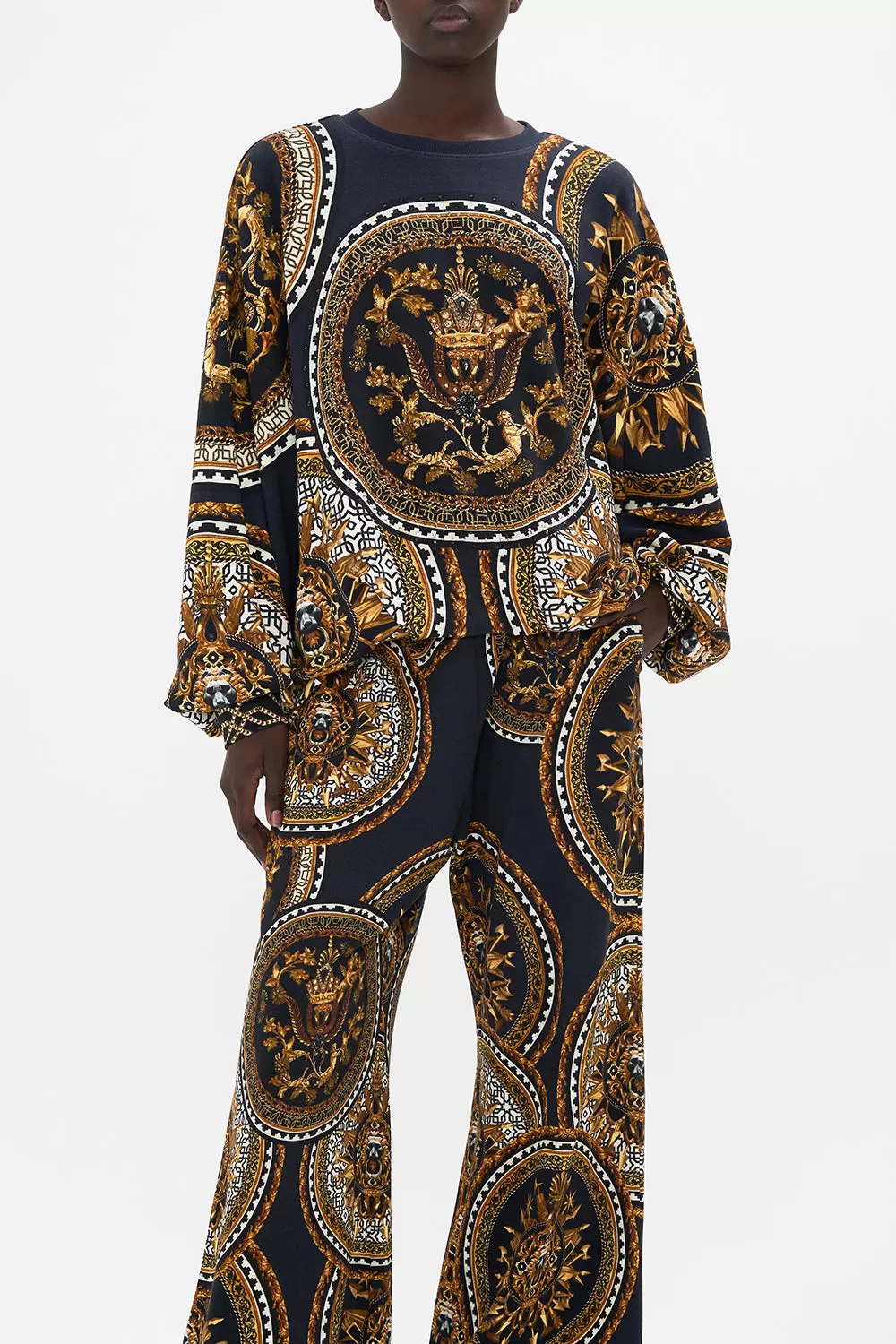 TUCK DETAIL SWEATER DUOMO KALEIDO 7 TUCK DETAIL SWEATER DUOMO KALEIDO - Image 5