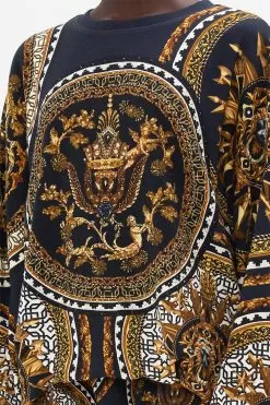 TUCK DETAIL SWEATER DUOMO KALEIDO 14 TUCK DETAIL SWEATER DUOMO KALEIDO -Fashion Store CAMILLA 00024219 TUCK DETAIL SWEATER DUOMO KALEIDO 5