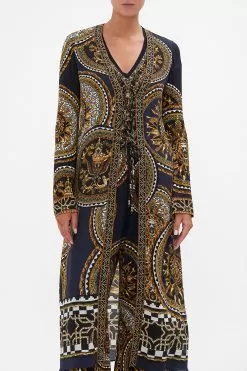 SPLICED LAYER WITH TIE DUOMO KALEIDO 13 SPLICED LAYER WITH TIE DUOMO KALEIDO -Fashion Store CAMILLA 00024232 SPLICED LAYER WITH TIE DUOMO KALEIDO 4