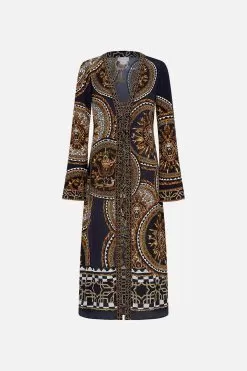 SPLICED LAYER WITH TIE DUOMO KALEIDO 11 SPLICED LAYER WITH TIE DUOMO KALEIDO -Fashion Store CAMILLA 00024232 SPLICED LAYER WITH TIE DUOMO KALEIDO GHOST 1