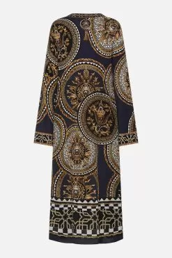 SPLICED LAYER WITH TIE DUOMO KALEIDO 15 SPLICED LAYER WITH TIE DUOMO KALEIDO -Fashion Store CAMILLA 00024232 SPLICED LAYER WITH TIE DUOMO KALEIDO GHOST 2