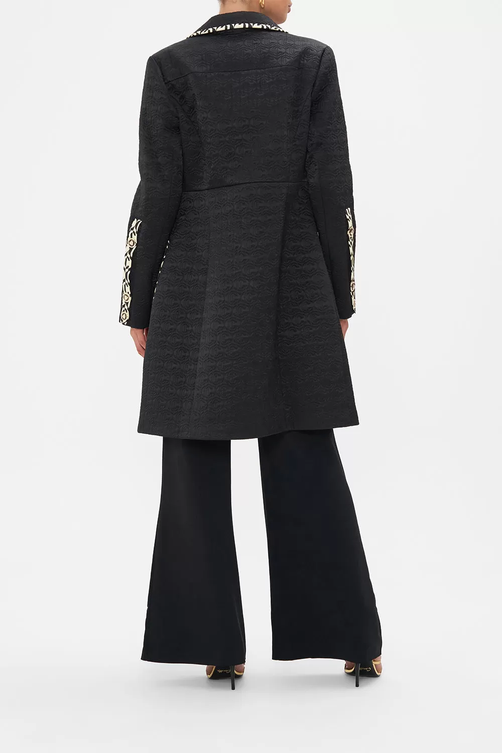 BUTTON FRONT COAT CIAO PALAZZO 4 BUTTON FRONT COAT CIAO PALAZZO - Image 2