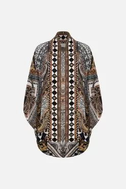 OPEN FRONT CARDI CAPE LOOK UP TESORO -Fashion Store CAMILLA 00024265 OPEN FRONT CARDI CAPE LOOK UP TESORO GHOST