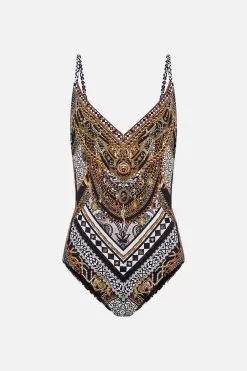 V NECK UNDERWIRE ONE PIECE LOOK UP TESORO -Fashion Store CAMILLA 00024398 V NECK UNDERWIRE ONE PIECE LOOK UP TESORO GHOST