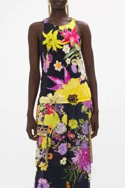 TANK WITH HARDWARE PEACE BE WITH YOU 12 TANK WITH HARDWARE PEACE BE WITH YOU -Fashion Store CAMILLA 00024574 TANK WITH HARDWARE PEACE BE WITH YOU 4