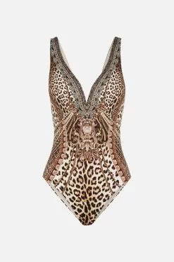 V WIRE ONE PIECE STANDING OVATION -Fashion Store CAMILLA 00024605 V WIRE ONE PIECE STANDING OVATION GHOST