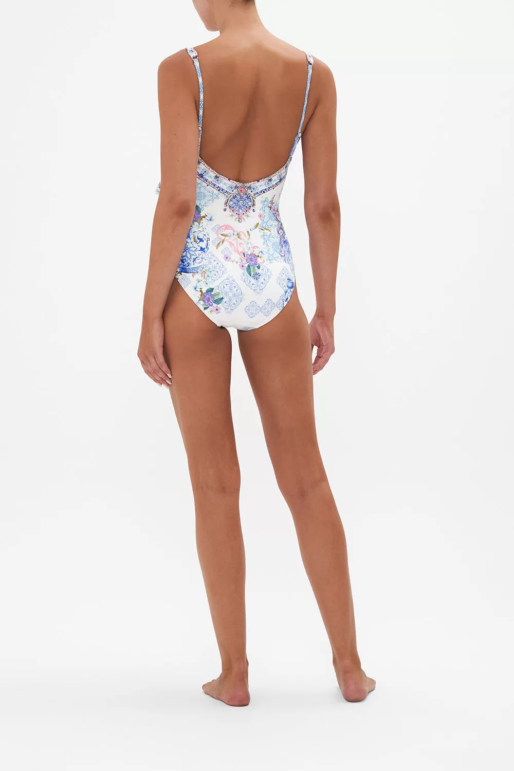 WRAP TIE ONE PIECE PAINT ME POSITANO 4 WRAP TIE ONE PIECE PAINT ME POSITANO - Image 2