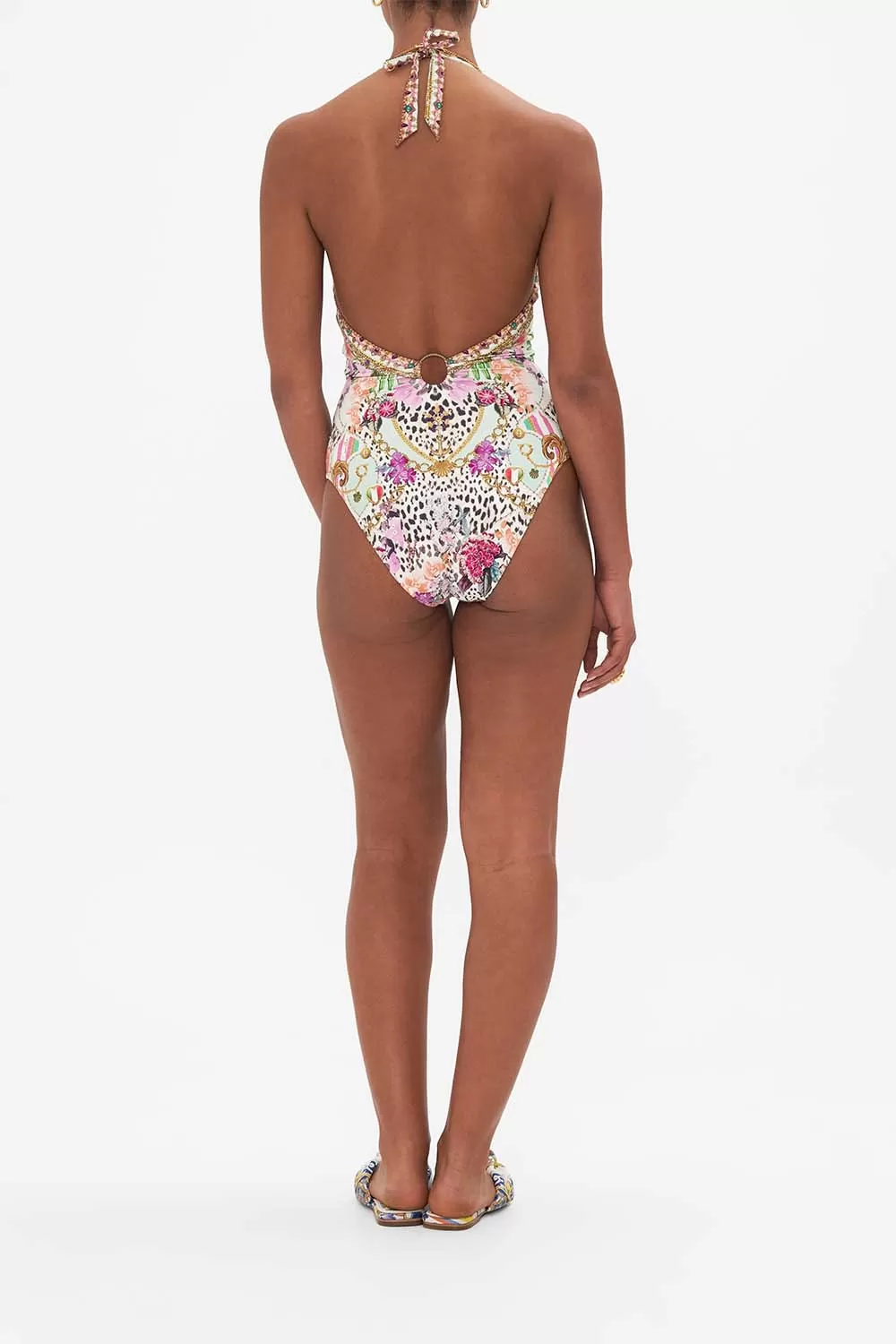 RING DETAIL PLUNGE V ONE PIECE DEAR AMORE MIO 4 RING DETAIL PLUNGE V ONE PIECE DEAR AMORE MIO - Image 2