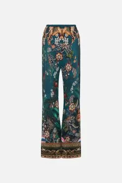 BIAS CUT DRAWSTRING PANT VERDIS WORLD -Fashion Store CAMILLA 00024729 BIAS CUT DRAWSTRING PANT VERDIS WORLD GHOST 2