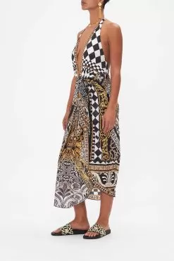 LAYERED LONG SARONG WITH FRONT TIE LOOK UP TESORO -Fashion Store CAMILLA 00024767 LOOKUPTESORO LAYEREDLONGSARONGWITHFRONTTIE 2