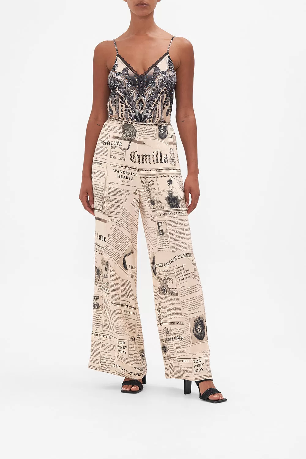 MINIMAL WIDE LEG PANT FAME FEVER 3 MINIMAL WIDE LEG PANT FAME FEVER