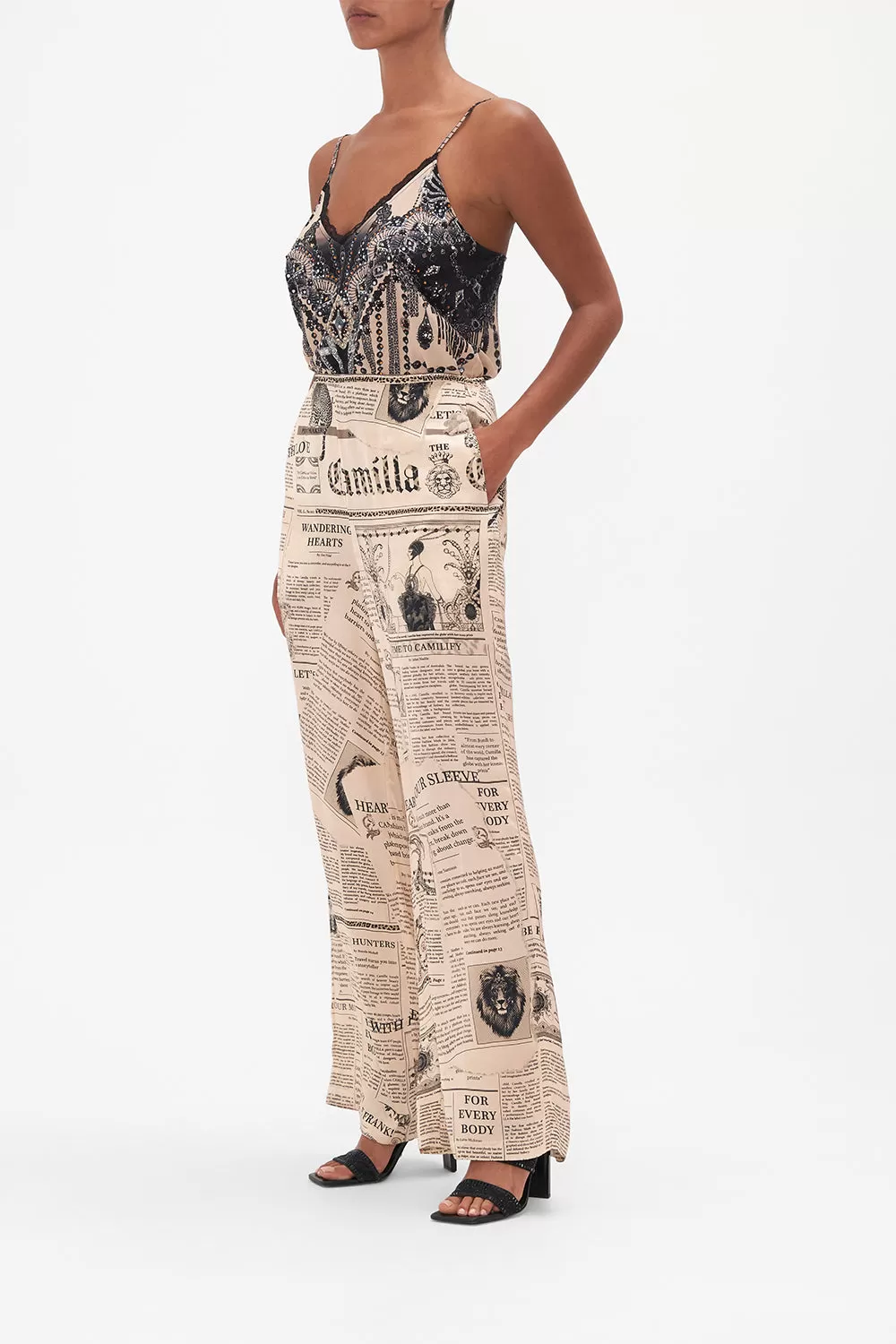 MINIMAL WIDE LEG PANT FAME FEVER 6 MINIMAL WIDE LEG PANT FAME FEVER - Image 4