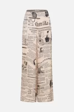 MINIMAL WIDE LEG PANT FAME FEVER 10 MINIMAL WIDE LEG PANT FAME FEVER -Fashion Store CAMILLA 00024845 MINIMAL WIDE LEG PANT FAME FEVER GHOST