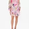 SHORT KAFTAN WITH HIGH NECK SONIC SYMPHONIES -Fashion Store CAMILLA 00024856 SHORT KAFTAN WITH HIGH NECK SONIC SYMPHONIES 1