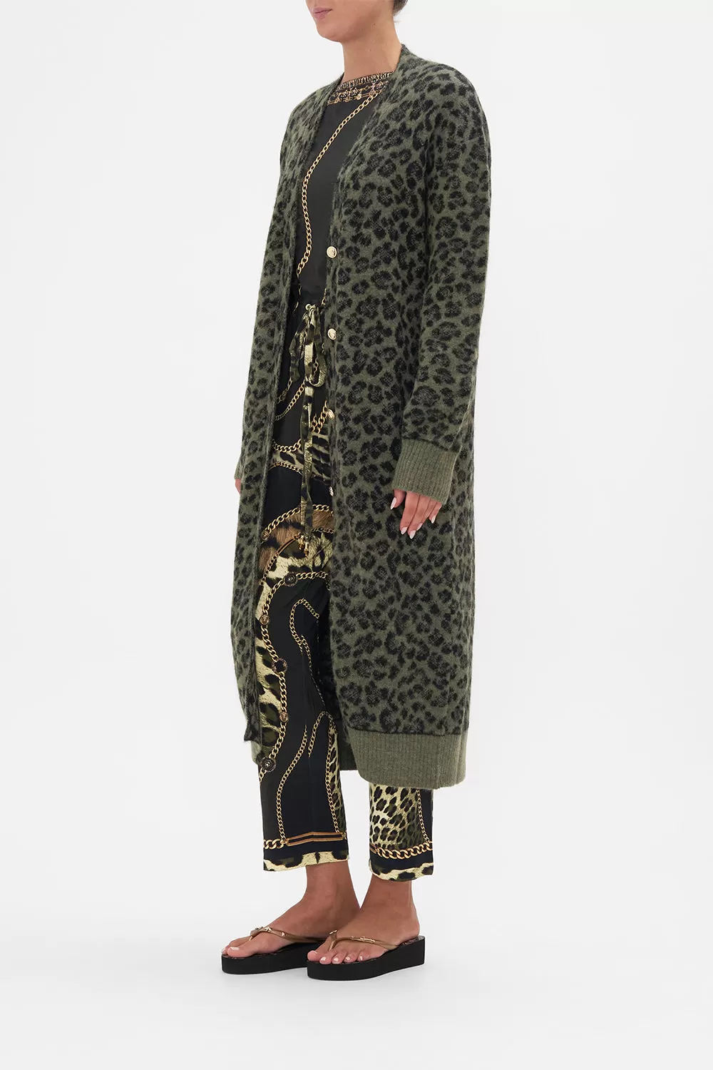 LONG COCOON CARDIGAN LIONS MANE 6 LONG COCOON CARDIGAN LIONS MANE - Image 4