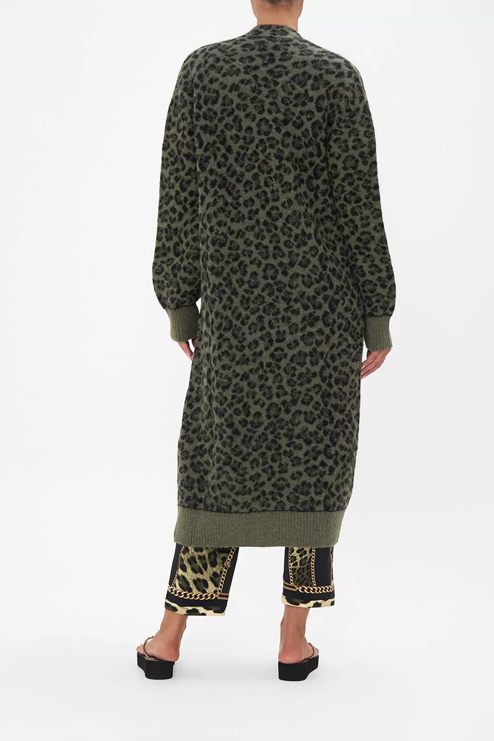 LONG COCOON CARDIGAN LIONS MANE 4 LONG COCOON CARDIGAN LIONS MANE - Image 2